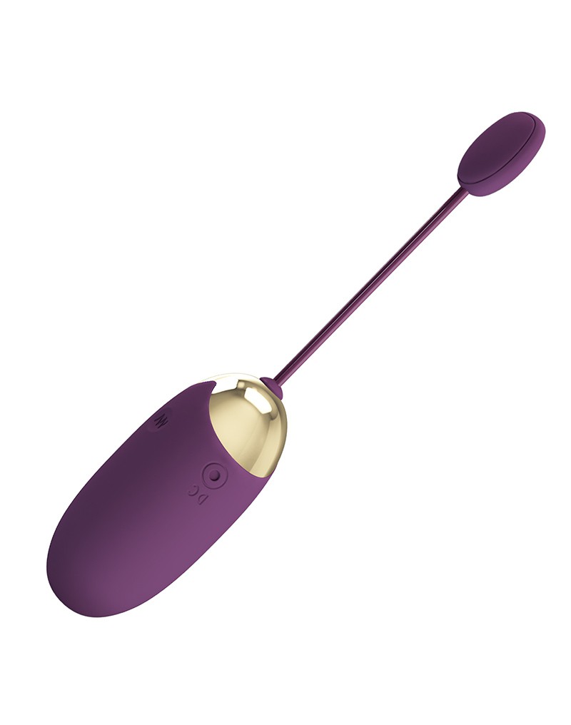 Abner - Wearable Vibrator with App Control - Purple
