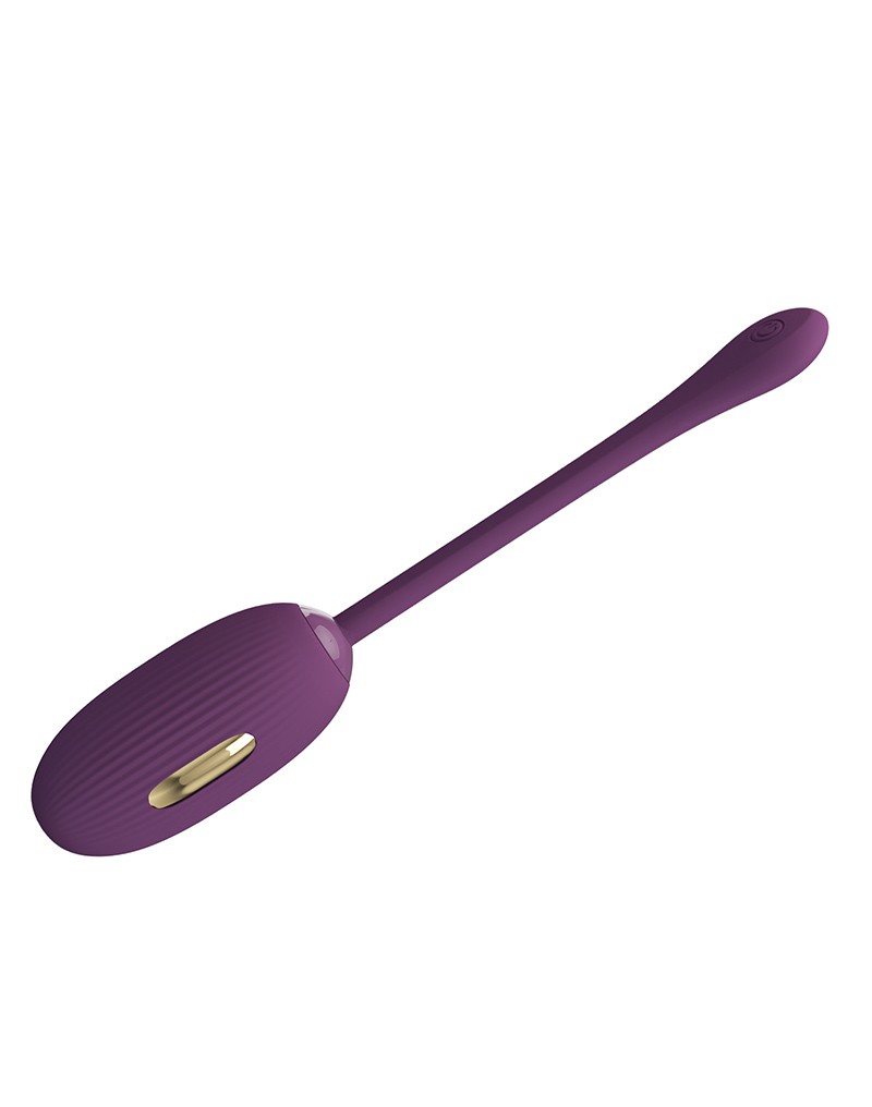 Doreen Wearable Electric Shock Vibrator with App Control Purple - Image 3