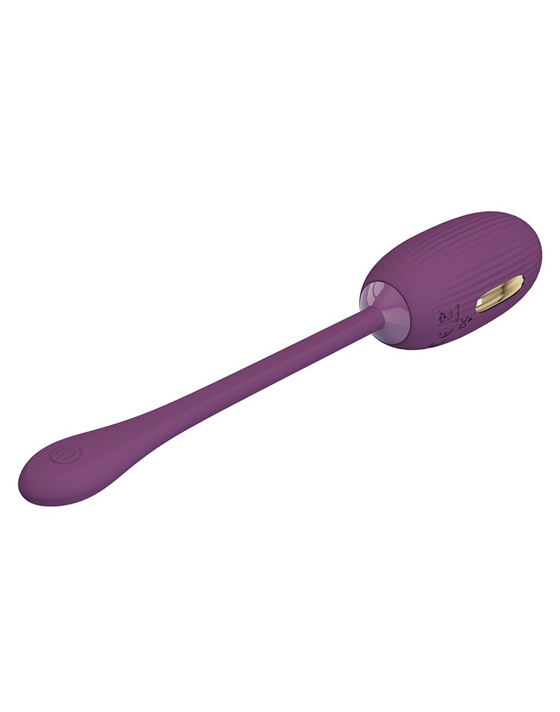 Doreen Wearable Electric Shock Vibrator with App Control Purple - Image 4