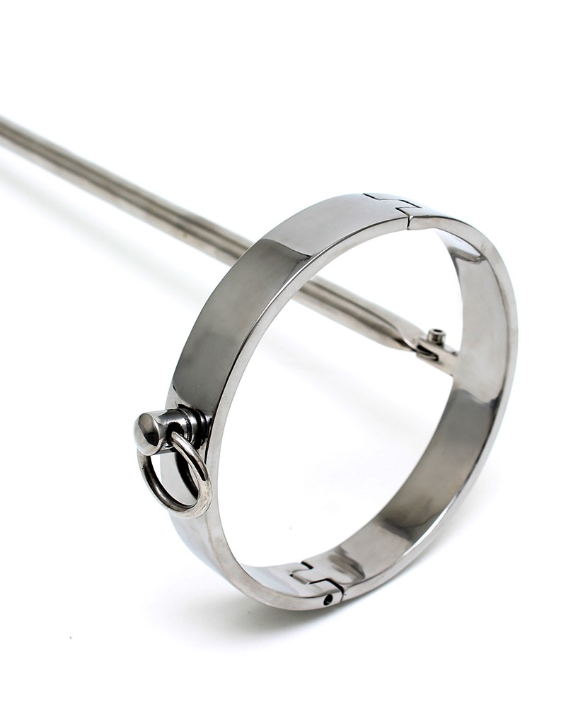 Bondage Hook with Collar (Ø 120 mm) - Silver - Image 3