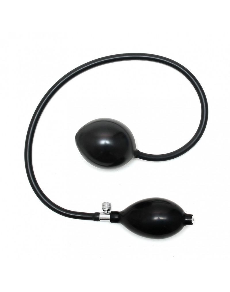 Inflatable Balloon with Pump - Black