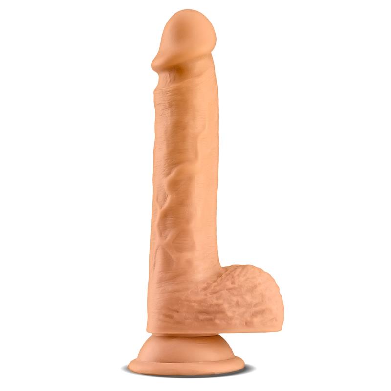 Dean Realistic Dildo with Testicles 8.5" Flesh - Image 3