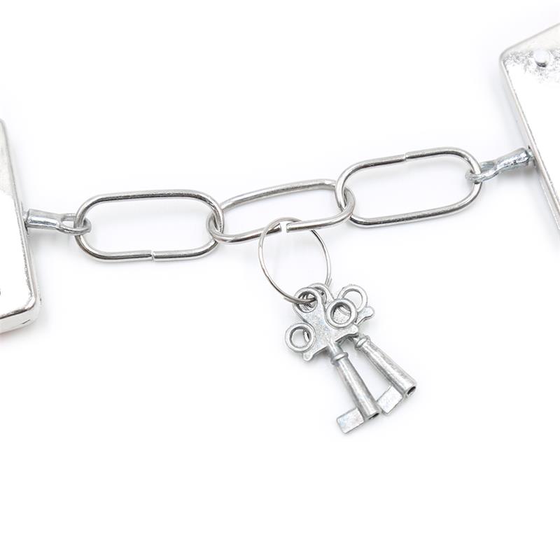 Γούνινες Μεταλλικές Χειροπέδες Ροζ - Image 6