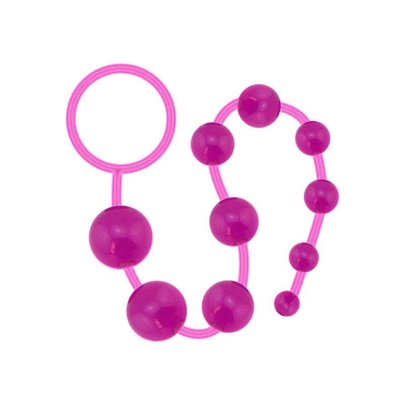 G.Flex Bendable Thai Anal Beads Pink - Image 2