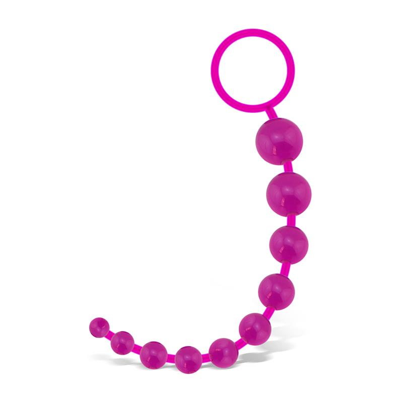 G.Flex Bendable Thai Anal Beads Pink - Image 3