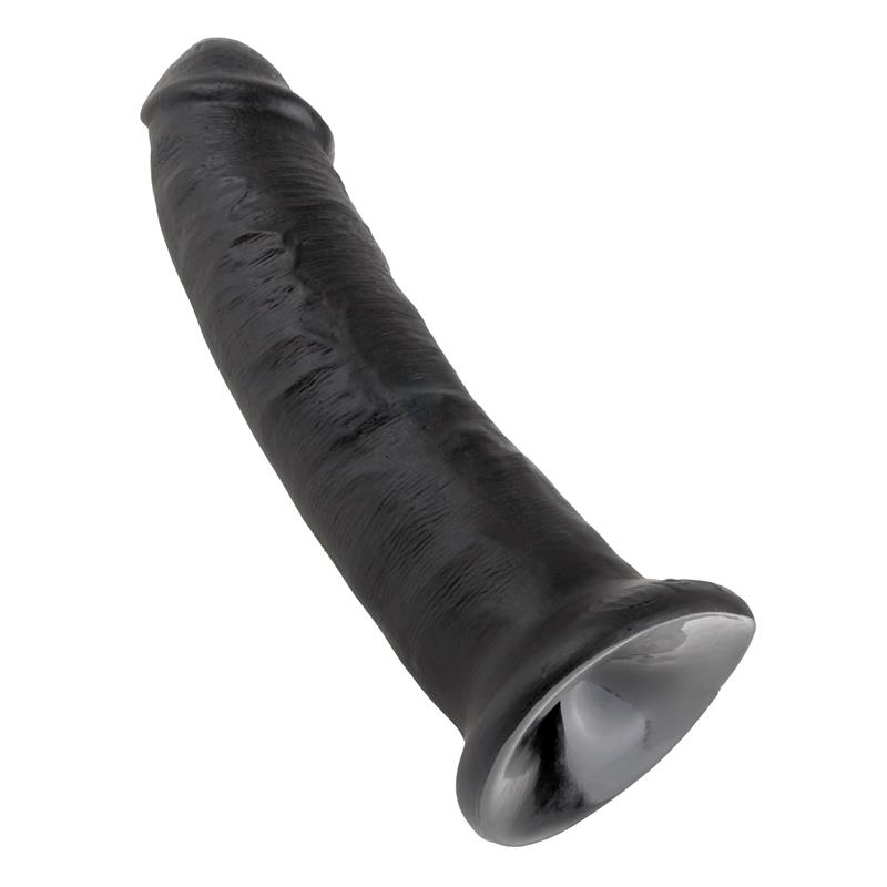 King Cock Dildo 9" - Black ρεαλιστικός δονητής - Image 4
