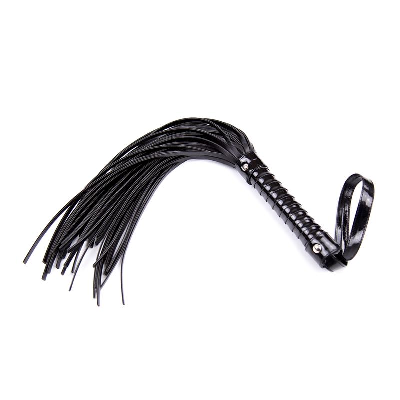 Shinny Handle Flogger 44 cm Black - Image 4
