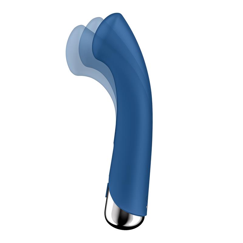Δονητής Spinning G-Spot 1 Vibe and Rotator σε μπλε χρώμα - Image 3