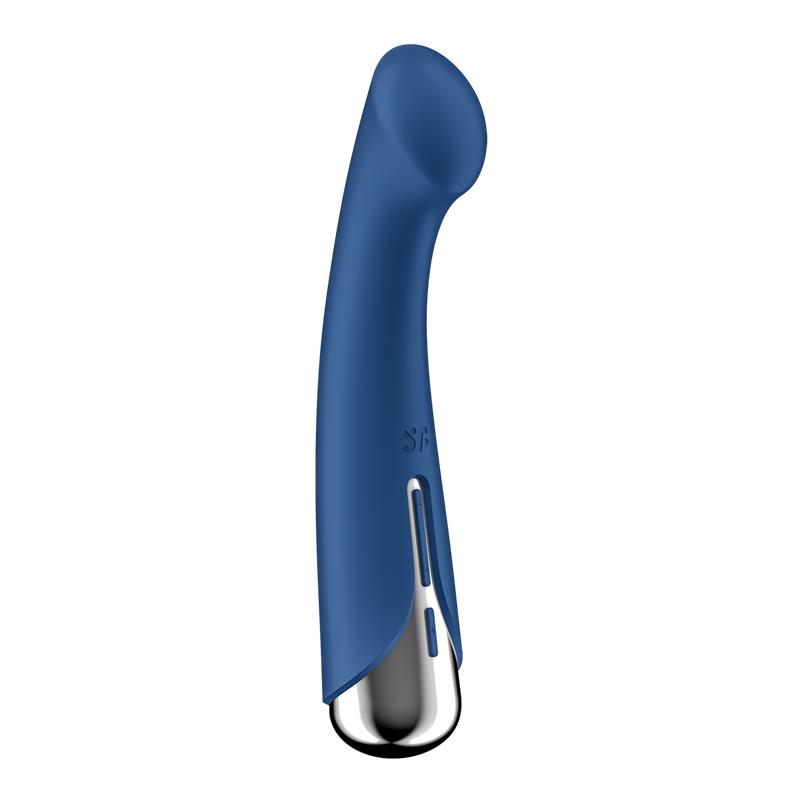 Δονητής Spinning G-Spot 1 Vibe and Rotator σε μπλε χρώμα - Image 4