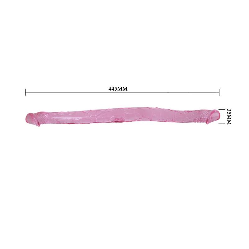 BAILE Double Dildo Pink 44 cm