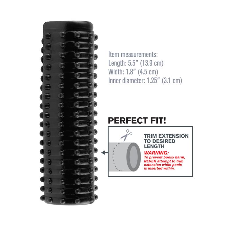 FANTASY X-TENSIONS Fantasy X-tensions Magic Pleasure Sleeve - Black - Image 2