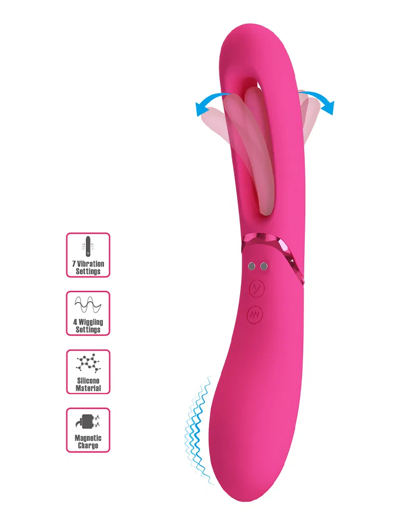 Pretty Love Romance Lexie Vibrator Pink