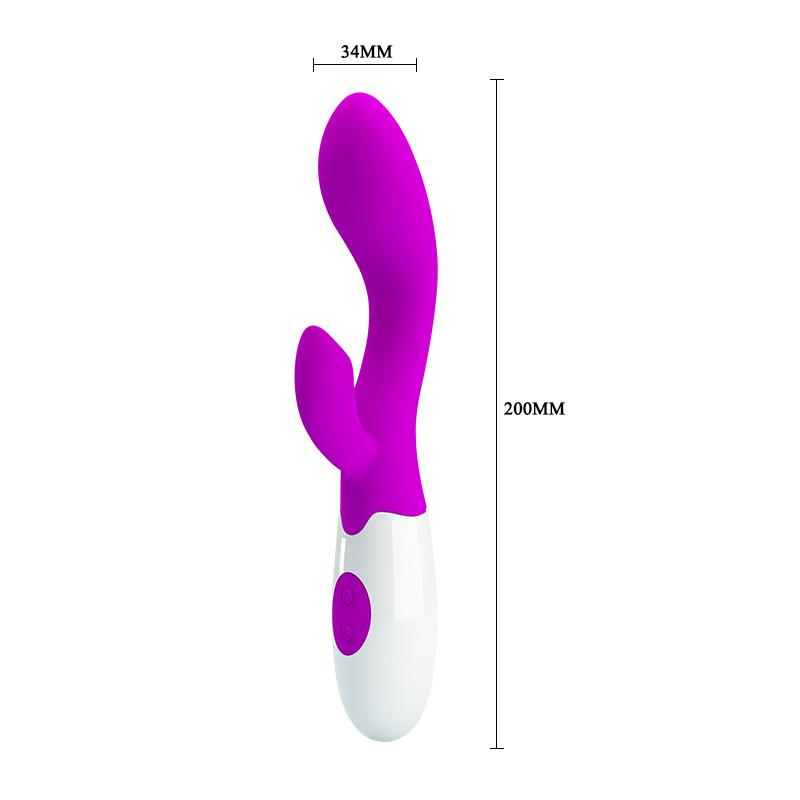 Loving Joy 8 Inch Realistic Silicone Dildo with Suction Cup and Balls Purple